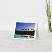 De Reis van de woestijn - dank u Bedankkaart (Voorkant)