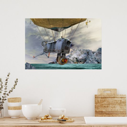 De reis van Dr. Fantes Poster (Keuken)