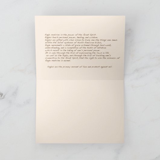 De Reis van Eagle Kaart (Binnen)