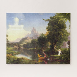 De reis van het leven - Jeugd (1842) Legpuzzel