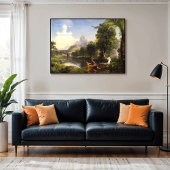 De reis van het leven - Jeugd (1842) Poster