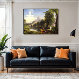 De reis van het leven - Jeugd (1842) Poster