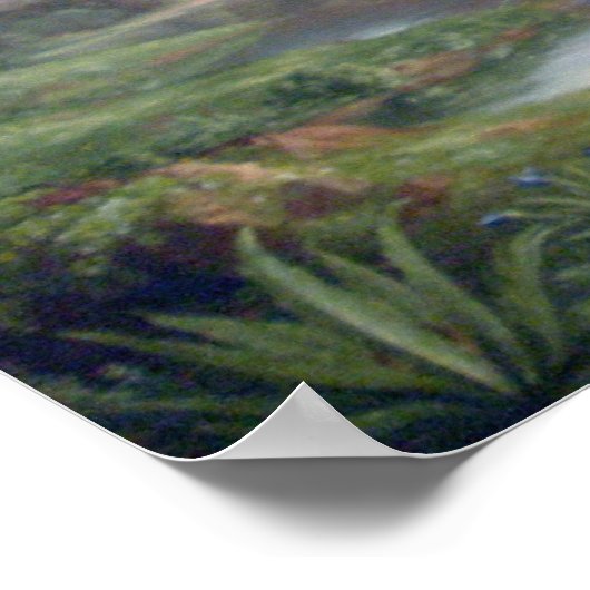 De reis van het leven - Jeugd door Thomas Cole Poster (Hoek)