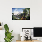 De reis van het leven - Jeugd door Thomas Cole Poster (Thuiskantoor)