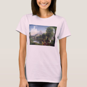 De reis van het leven - Jeugd door Thomas Cole T-shirt