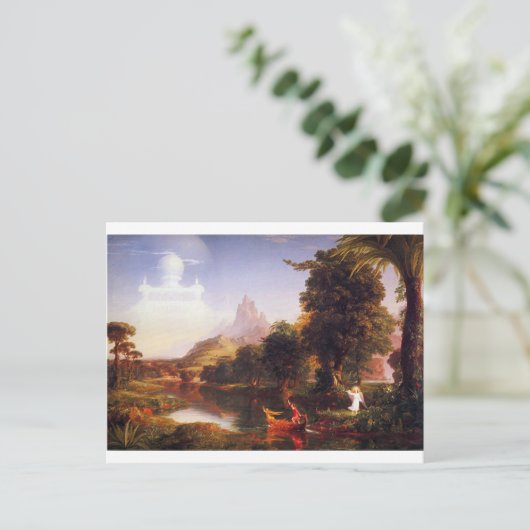 De reis van het leven: Jeugd van Thomas Cole Briefkaart (Staand voorkant)