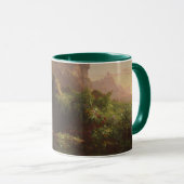 De reis van het leven: Kinderkap, 1842 (olie op do Mok (Voorkant rechts)