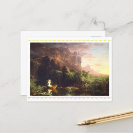 De reis van het leven - Kindertijd (1842) Briefkaart