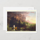 De reis van het leven - Kindertijd (1842) Briefkaart (Voorkant / Achterkant)