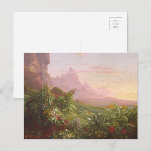 De reis van het leven: Kindertijd Briefkaart (Voorkant / Achterkant)