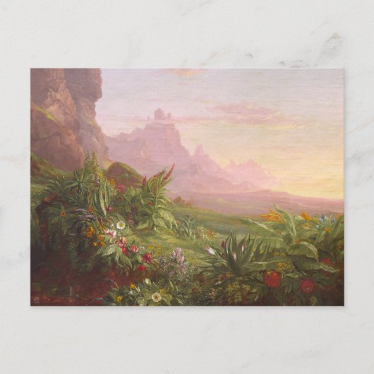 De reis van het leven: Kindertijd Briefkaart (Voorkant)