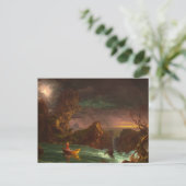 De reis van het leven, mannelijkheid door Thomas C Briefkaart (Staand voorkant)