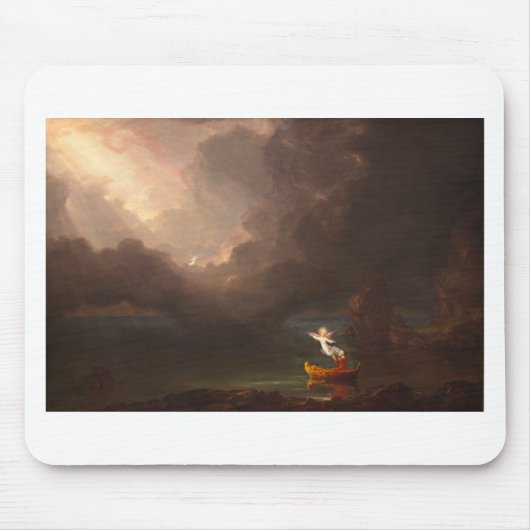 De reis van het leven Oude leeftijd Thomas Cole 18 Muismat (Voorkant)
