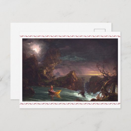 De reis van Thomas Cole naar het leven Briefkaart (Voorkant / Achterkant)