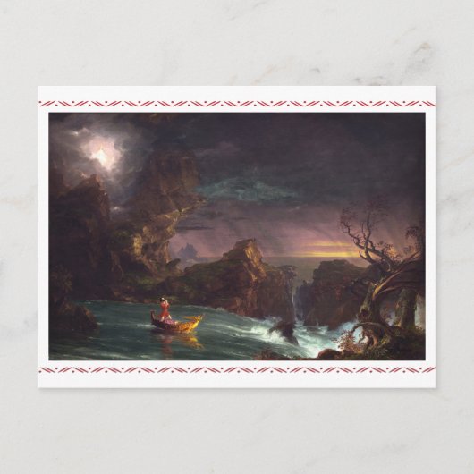 De reis van Thomas Cole naar het leven Briefkaart (Voorkant)