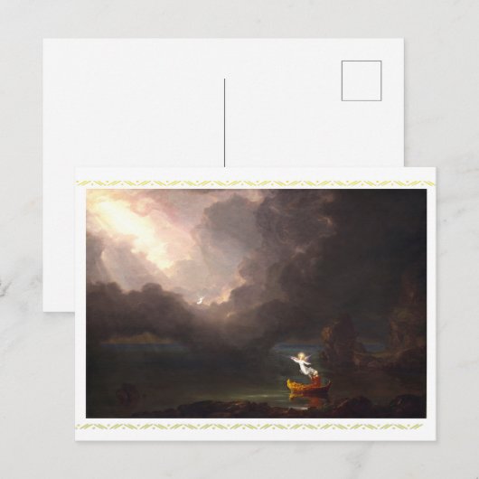 De reis van Thomas Cole naar het leven Briefkaart (Voorkant / Achterkant)