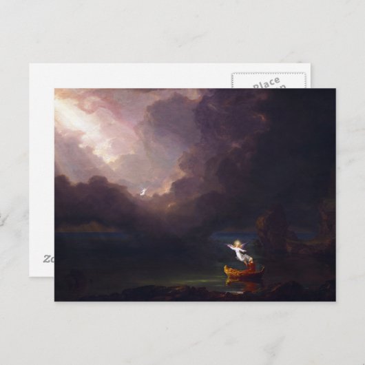 De reis van Thomas Cole naar het oude leven Briefkaart (Voorkant / Achterkant)