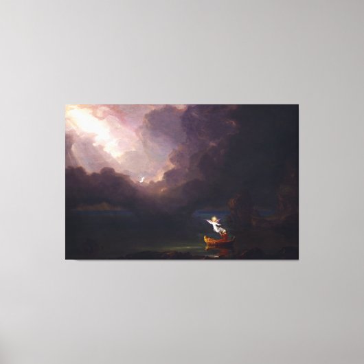 De reis van Thomas Cole naar het oude leven Canvas Afdruk (Voorkant)