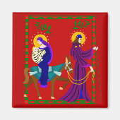 De reis vanuit Bethlehem Magneet (Voorkant)