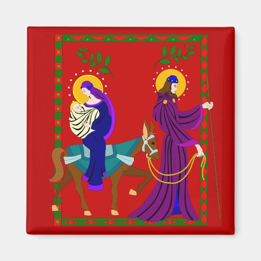 De reis vanuit Bethlehem Magneet (Voorkant)