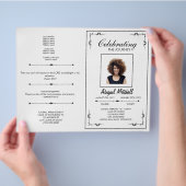 De reis vieren flyer (Hand)