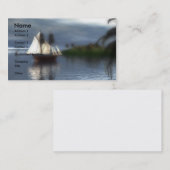 De reis visitekaartje (Voorkant / Achterkant)