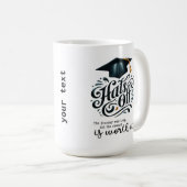 De reis was lang koffiemok (Voorkant rechts)