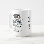 De reis was lang koffiemok (Voorkant links)