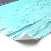 De reisdruk van Sydney Australia Harbor Bridge Poster (Hoek)