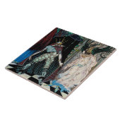 “De Reisgenoot” van Harry Clarke Tegeltje (Zijkant)