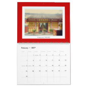 De reiskalender van 70 jaar kalender (Feb 2027)