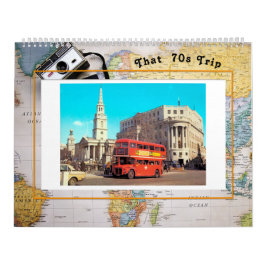 De reiskalender van 70 jaar kalender