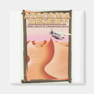 De reisposter Atacama Desert Adventure. Magneet
