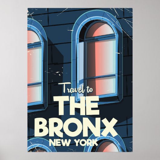 De reisposter Bronx New York City Poster (Voorkant)