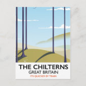 De reisposter Chilns - Groot-Brittannië Briefkaart (Voorkant)