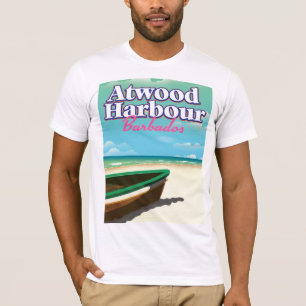 De reisposter van de Bahamas van de Haven van T-shirt