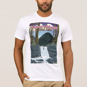 De reisposter van het Park van Lassen Vulkanisch T-shirt