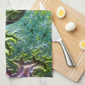 De reistheehanddoek theedoek (Quarter Fold)