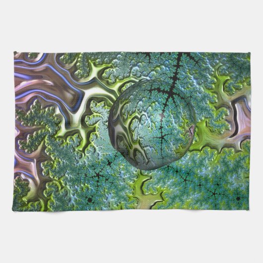 De reistheehanddoek theedoek (Horizontaal)