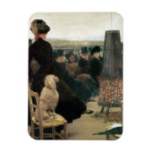 De Reizen in Auteuil, deel van een triptych (olie  Magneet (Verticaal)