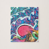 De reizende octopus legpuzzel (Verticaal)