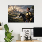 De Reizende Paladijn Poster (Thuiskantoor)