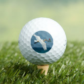 De reizende vogel golfballen (Insitu Shirt)