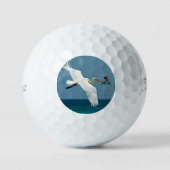 De reizende vogel golfballen (Voorkant)