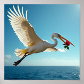 De reizende vogel poster (Voorkant)