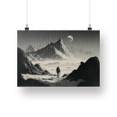 De reiziger 1014 stuks moeilijk Jigzaag Puzzle Legpuzzel