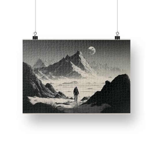 De reiziger 1014 stuks moeilijk Jigzaag Puzzle Legpuzzel