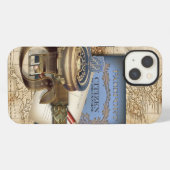 De reiziger iPhone hoesje (Achterkant horizontaal)