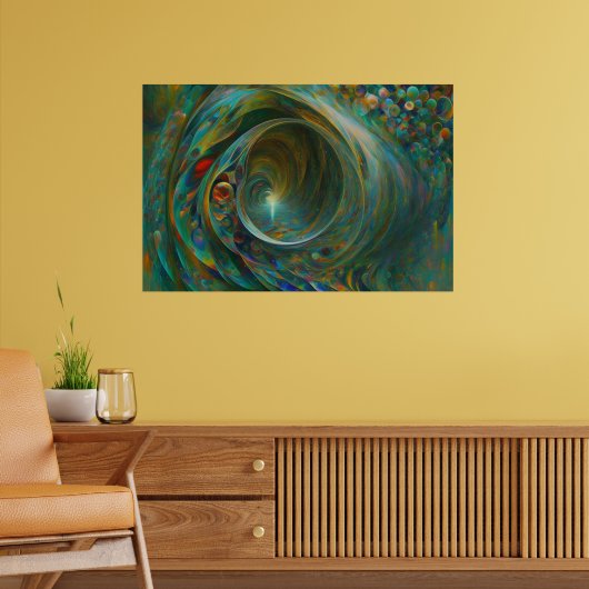 De reiziger poster (Woonkamer 2)