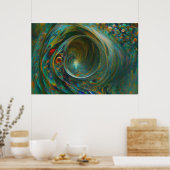 De reiziger poster (Keuken)